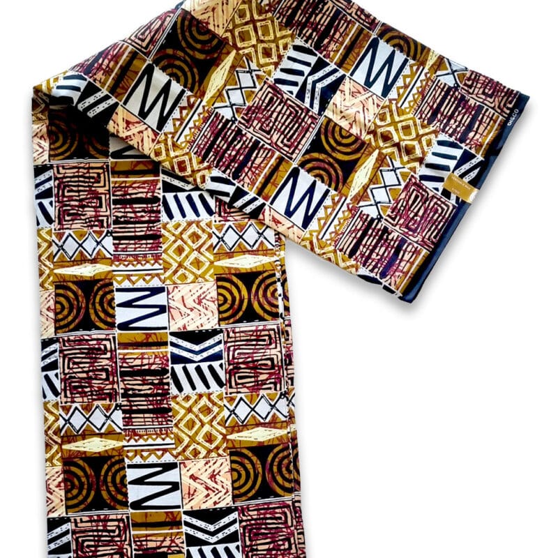 MINO 100% Cotton Wax Print Fabric