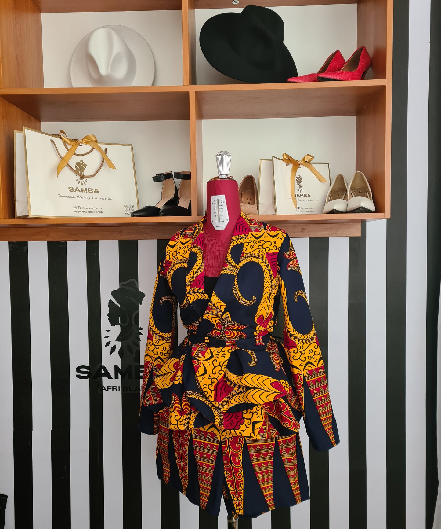 Bespoke LOLA Two Piece Cotton Print Set
