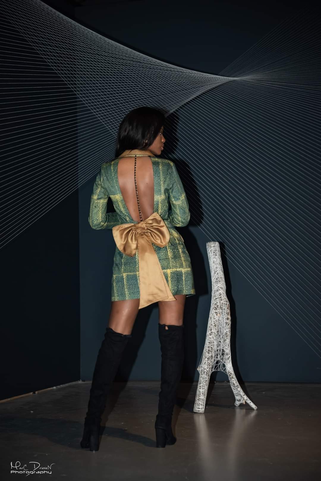 VELVET REBELLION Blazer Dress