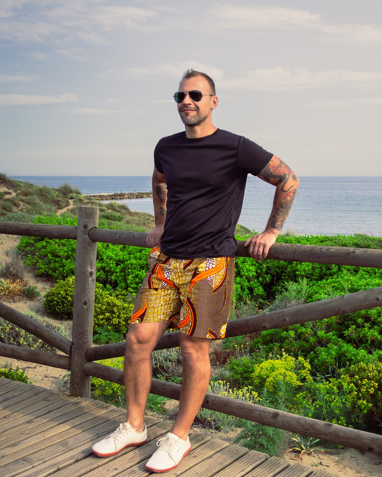 Cotton Print Shorts for Men