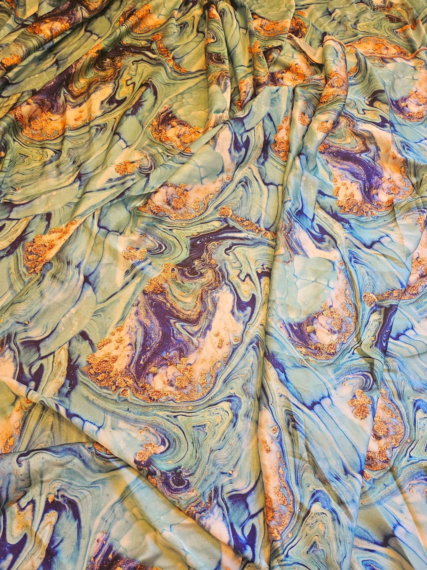 MARBLE Silk Fabric