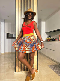 ARIZONA SANDS Cotton Print Skirt – Flowing Summer Skirt