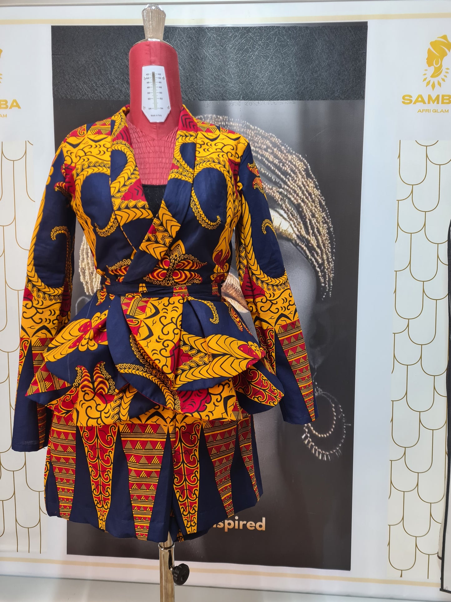 Bespoke LOLA Two Piece Cotton Print Set