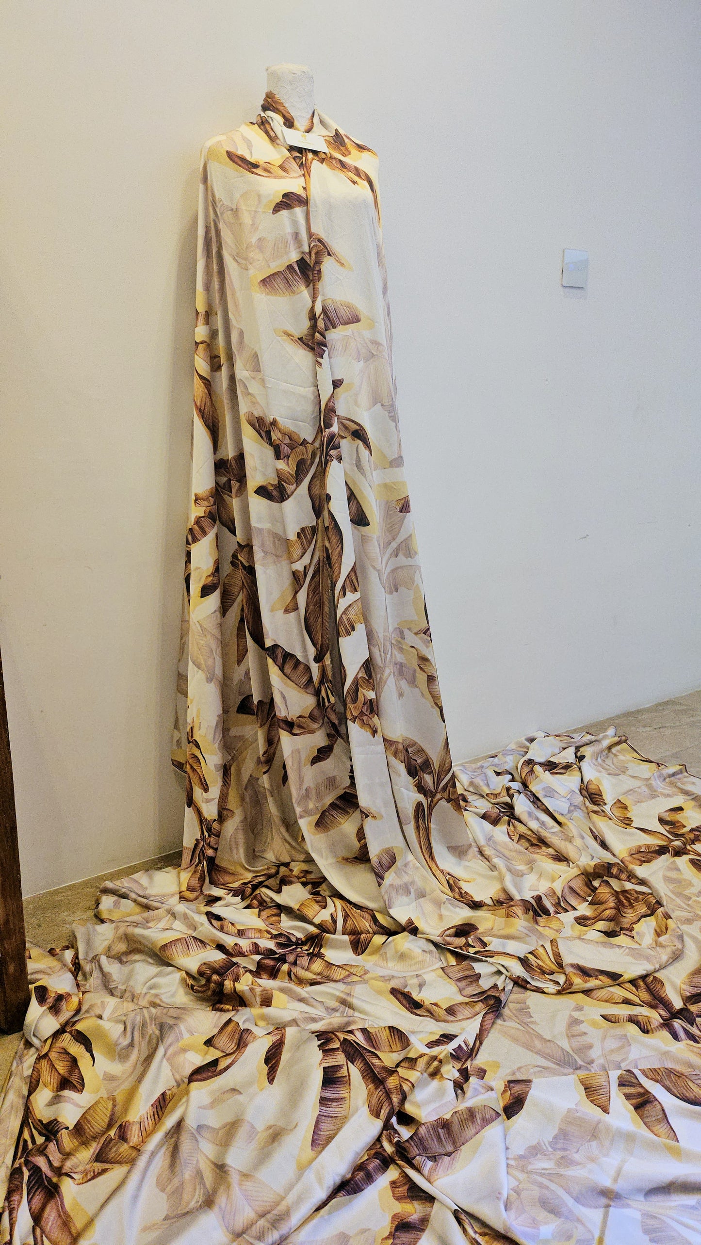 SAVANNA WHISPER Silk Fabric