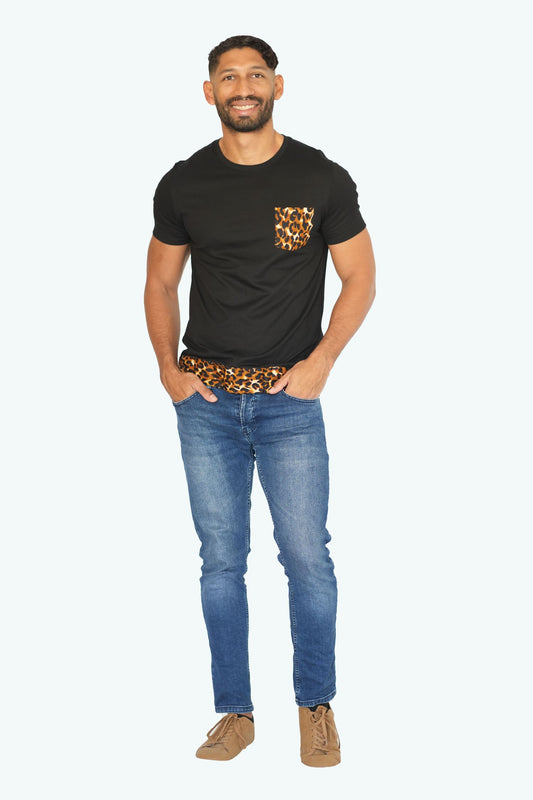 BLACK ANKARA TOUCH T-Shirt