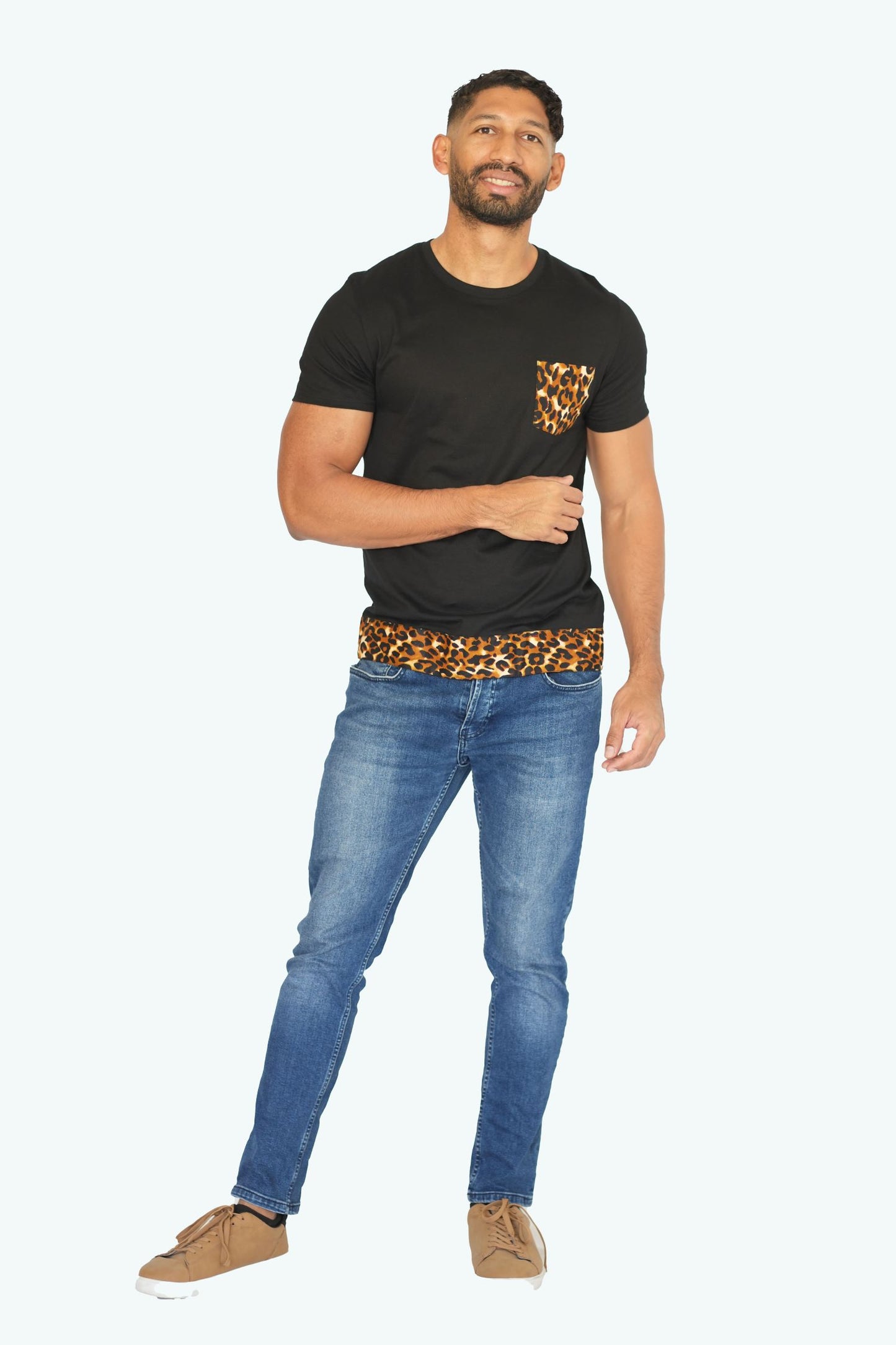 BLACK ANKARA TOUCH T-Shirt