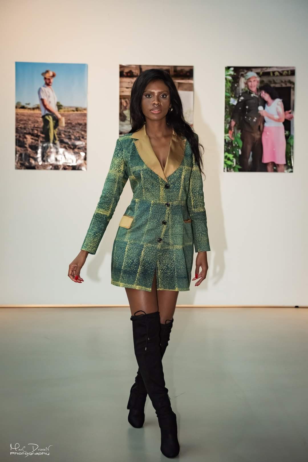VELVET REBELLION Blazer Dress
