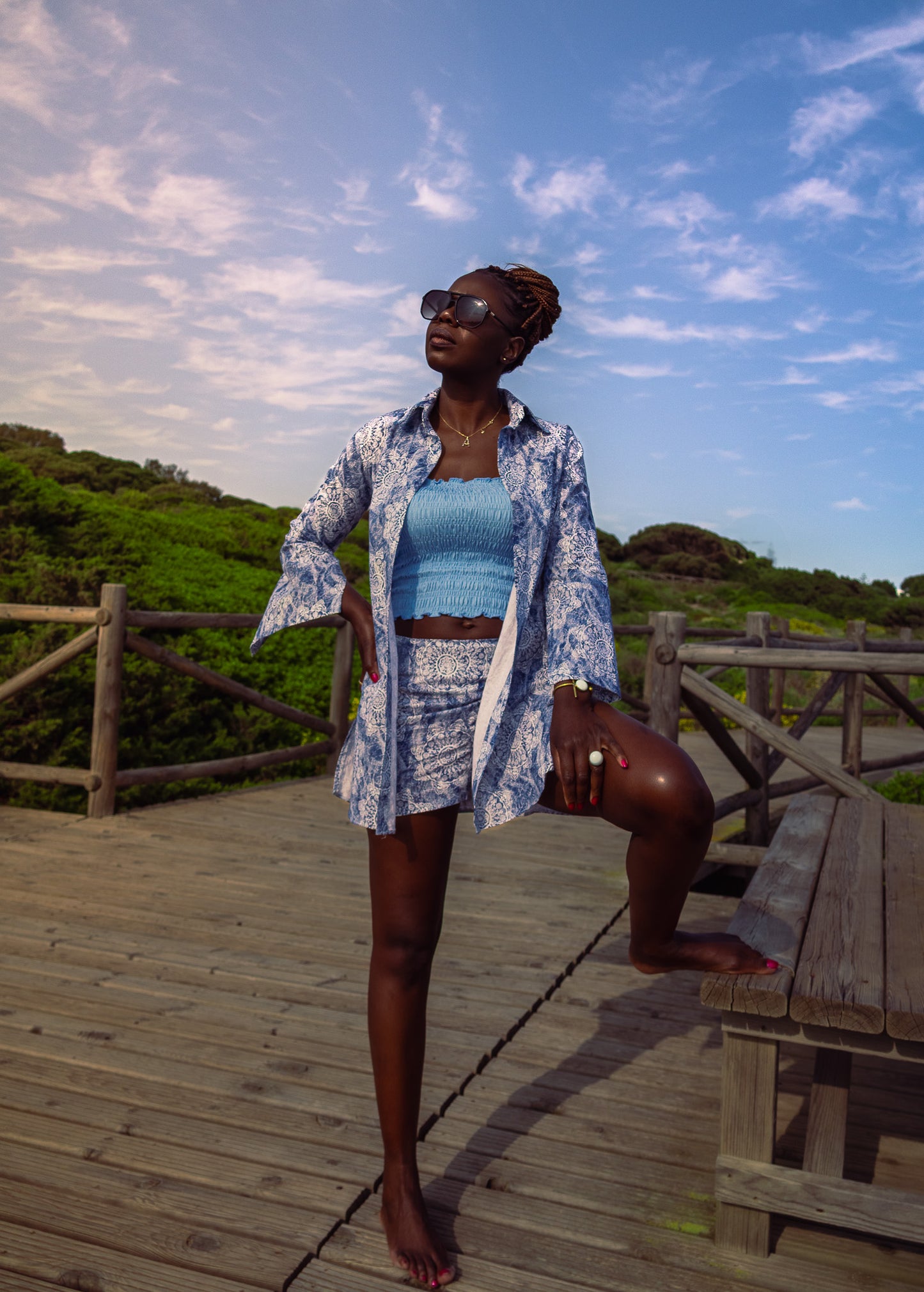 Bespoke MANDISA SHWESHWE Set