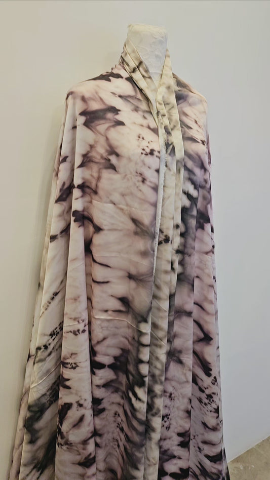 JET MIRAGE Silk Fabric