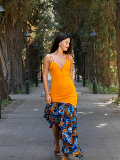 ZURI Flare Dress front view